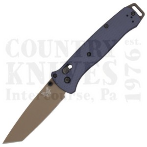 Benchmade537FE-02Bailout – CPM M4 / Flat Earth Cerakote / Crater Blue