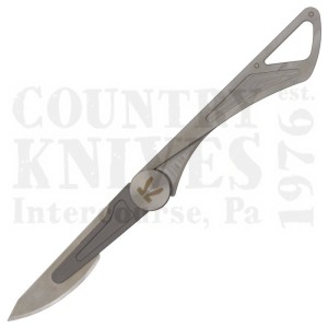 KlarusKLRS2Titanium Folding Knife – with Extra Blade & Key Ring