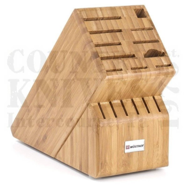 Buy Wüsthof-Trident  WT2267-5 Knife Block - Bamboo / 17 Slot at Country Knives.