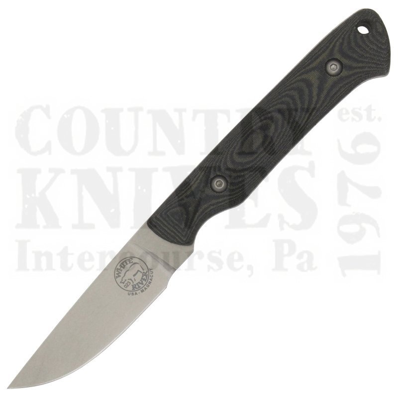 White River Knife & ToolWRSG-LBO-MAGSmall Game – CPM MagnaCut / Olive Drab & Black Linen Micarta