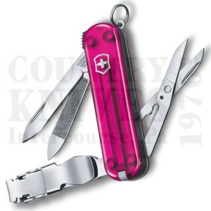Victorinox | Victorinox Swiss Army Knives0.6463.T5Nail Clip 580 – Translucent Pink