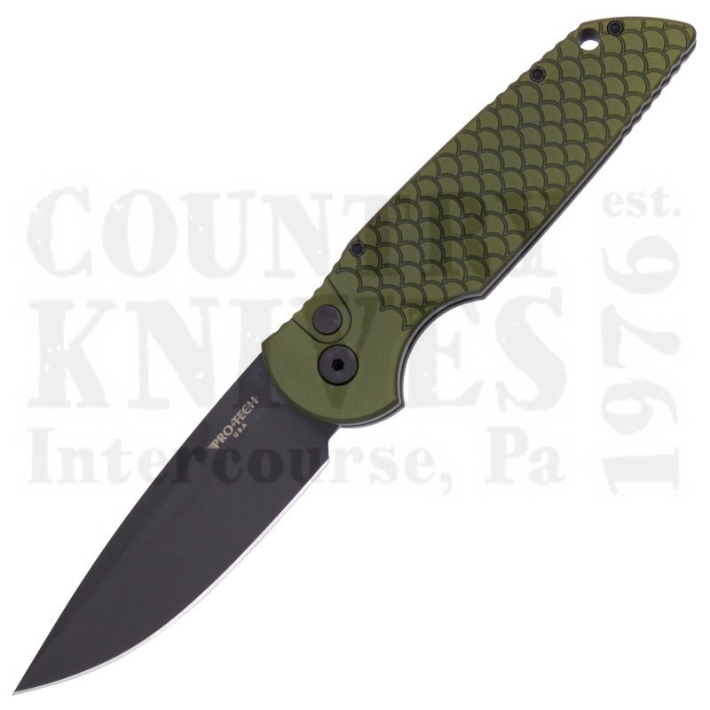 Pro-TechTR-3 X1 GRNTactical Response 3 – S35VN / Green Fish Scale